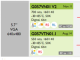G057VN01 V2、G057VTN01.1即將停產(chǎn)，兼容替代推哪款？